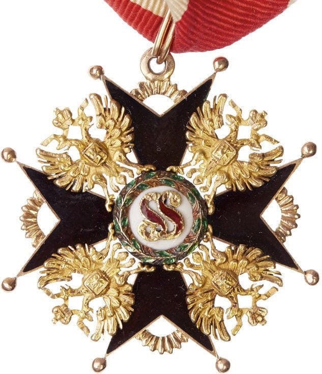 Орден Святого Станислава 3-й степени чёрной эмали.jpg