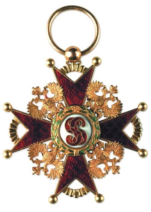Орден Святого Станислава 3-й  степени в золоте Франция.jpg