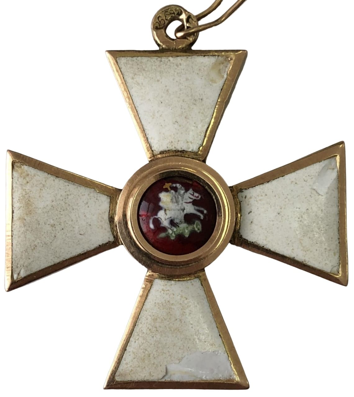 Орден Святого Великомученика и Победоносца Георгия 4-й степени мастерской Альберта Кейбеля.jpg
