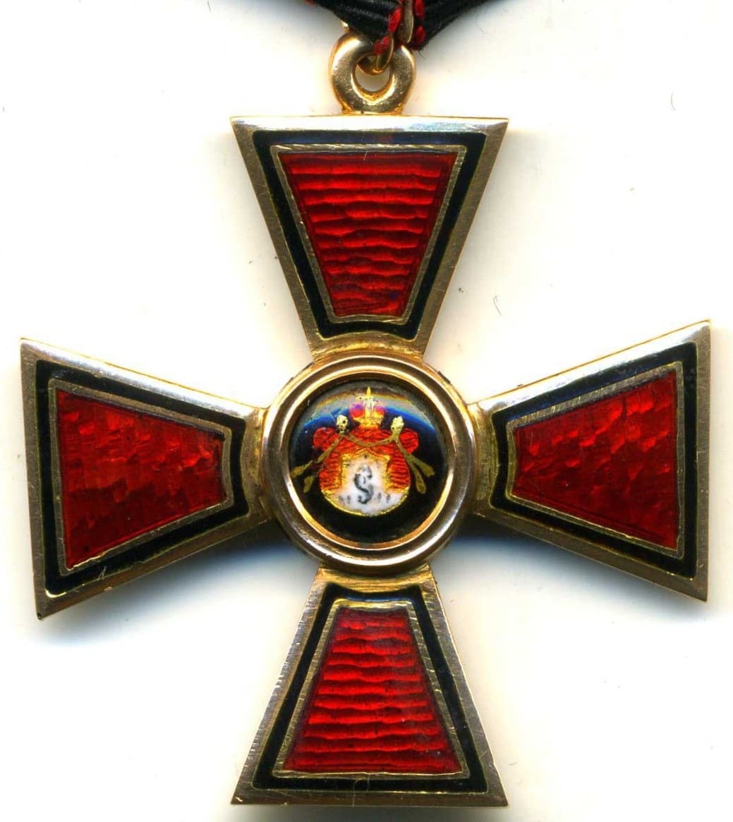 Орден Святого Владимира 4-й степени мастерской Юлиуса Кейбеля.jpg