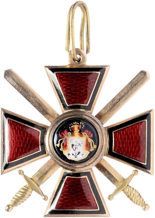 Орден Святого Владимира 4-й степени с мечами мастерской Дмитрия Осипова.jpg