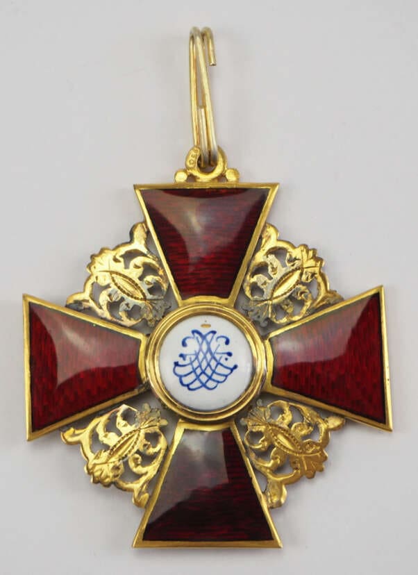 Орден Святой  Анны 1-й степени клеймо IK.jpg
