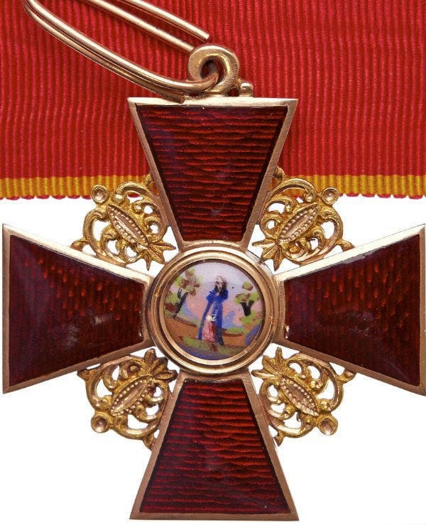 Орден Святой Анны 2-й степени Юлиус Кейбель 1866.jpg
