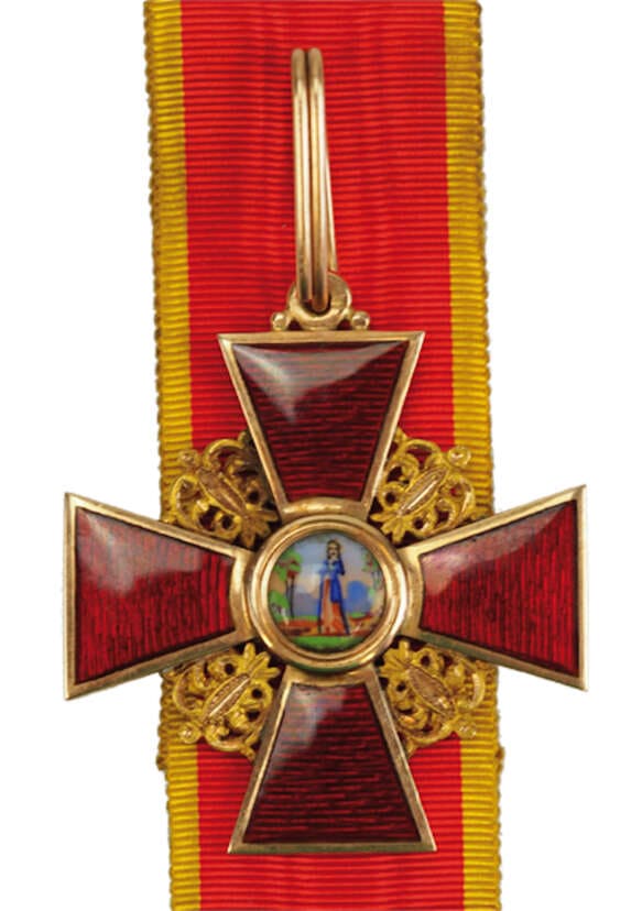 Орден Святой Анны 2-й степени Юлиус Кейбель.jpg