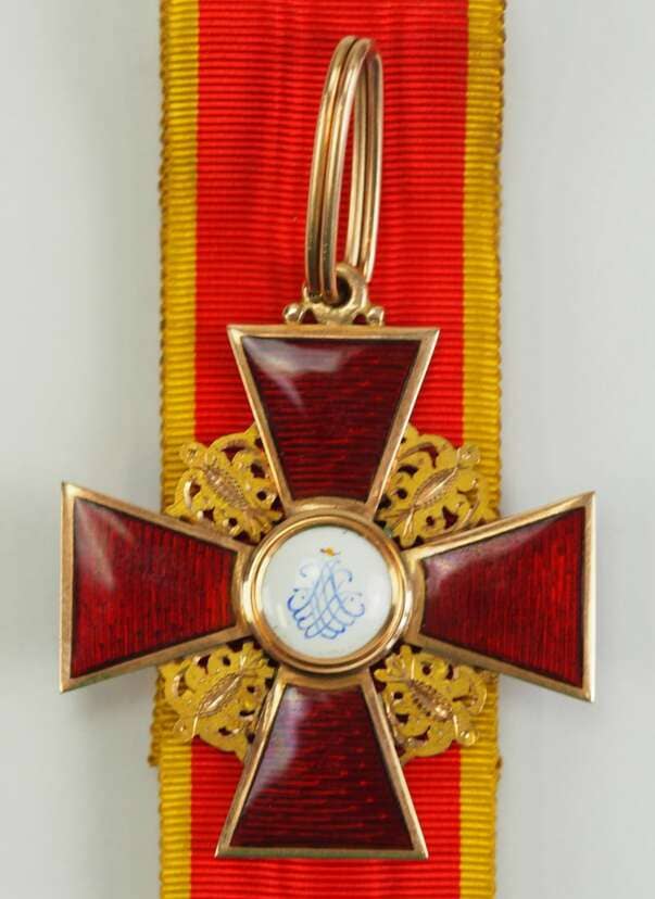 Орден  Святой Анны 2-й степени Юлиус Кейбель.jpg