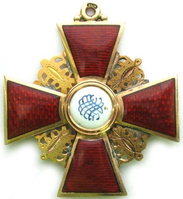 Орден Святой Анны 2-й степени  Юлиус Кейбель.jpg