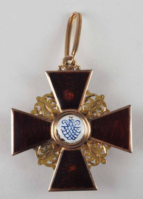 Орден  Святой Анны 2-й степени клеймо WK.jpg
