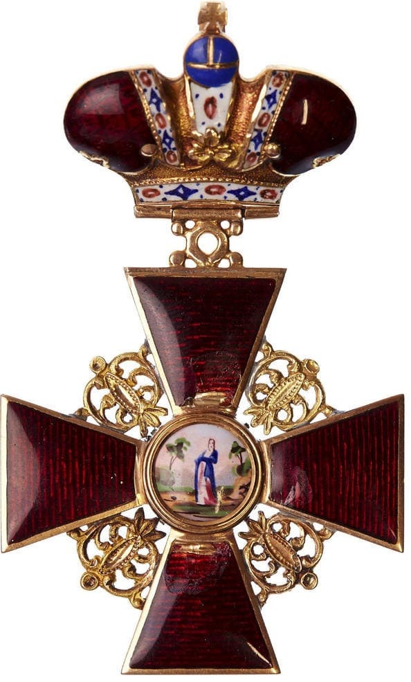 Орден  Святой Анны 2-й степени с Императорской короной IK.jpg