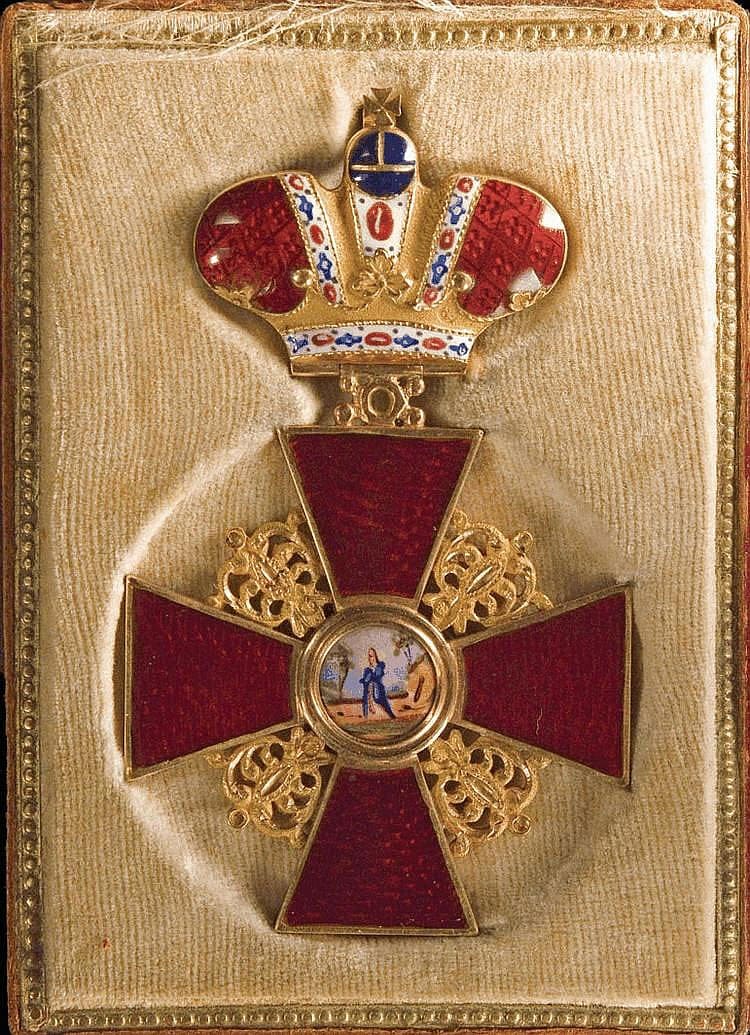 орден Святой Анны 2-й степени   с Императорской  короной KK.jpg