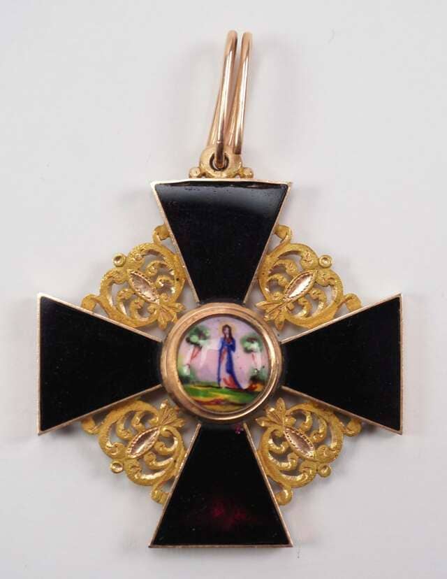 Орден Святой Анны 3-й степени чёрной эмали.jpg