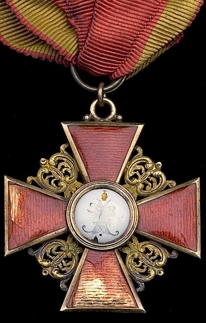 Орден Святой  Анны 3-й степени Lieutenant-Colonel Isaac B. Clarke,.jpg
