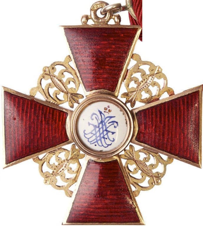 Орден Святой  Анны 3-й степени_Юлиус Кейбель.jpg