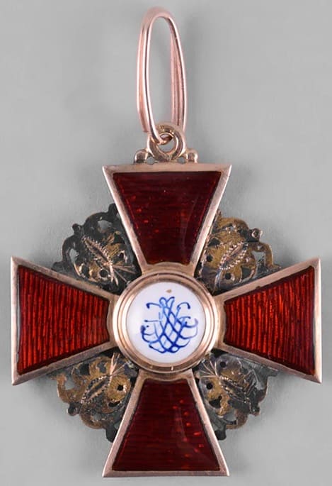 Орден Святой Анны 3  степени Юлиус Кейбель  IK.jpg