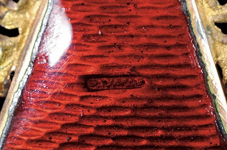 Орден святой Анны второй степени Эдуард  клеймо ИЛ.jpg