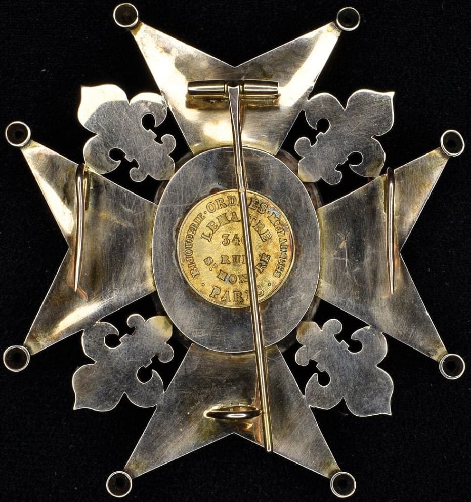 Order of Carlos III Grand Cross  breast star by Lemaitre.jpg