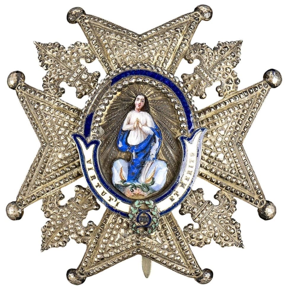 Order of Carlos III made by Fratelli Borani,  Roma&Torino.jpg