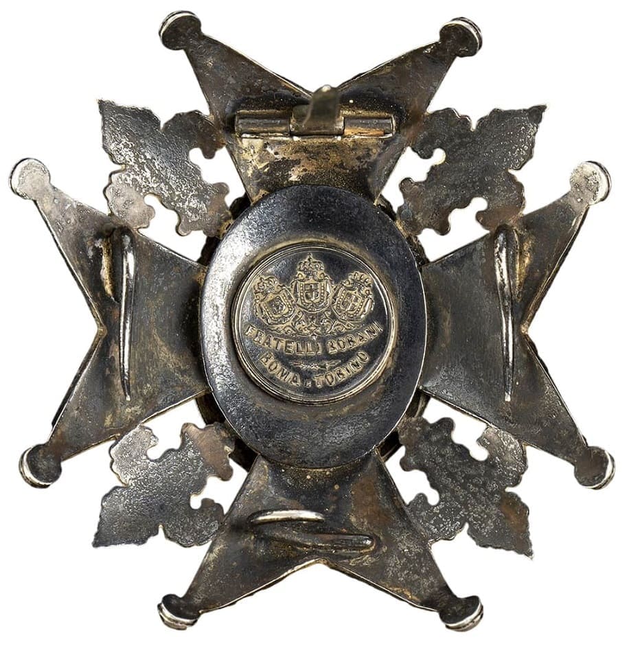 Order of Carlos III made by Fratelli Borani, Roma&Torino.jpg