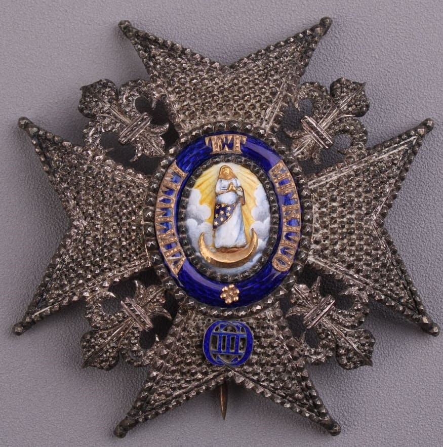 Order of Charles III breast star.jpg
