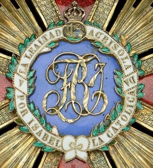 Order of Isabella the Catholic  breast star made  by Halley.jpg