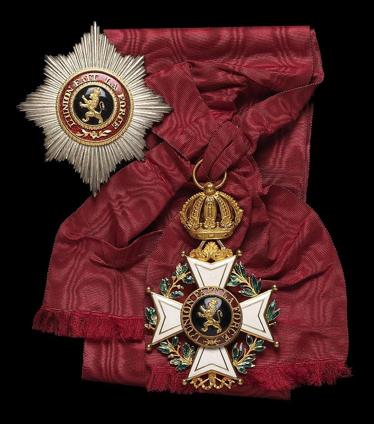 Order of Leopold, Grand Cross Set of Insignia, Civil Division.jpg