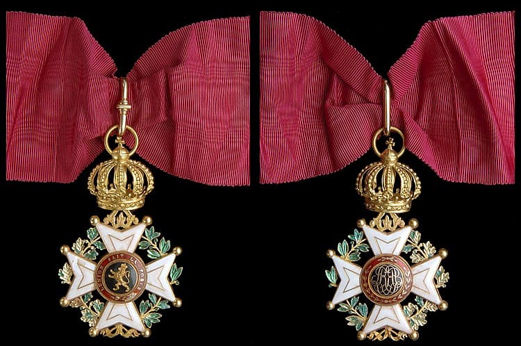 Order of Leopold,  Grand Cross Set of Insignia, Civil Division.jpg