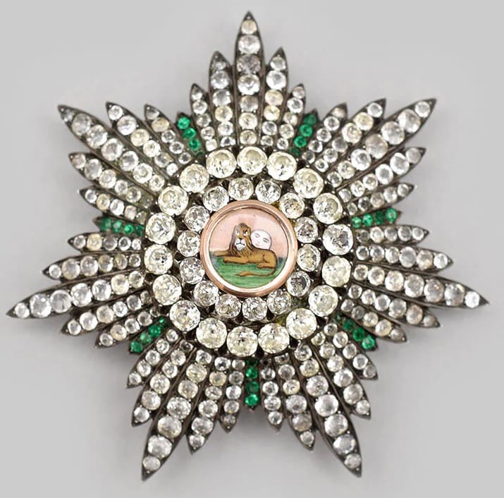 Order of Lion and Sun breast star made by Russian ВВ workshop.jpg