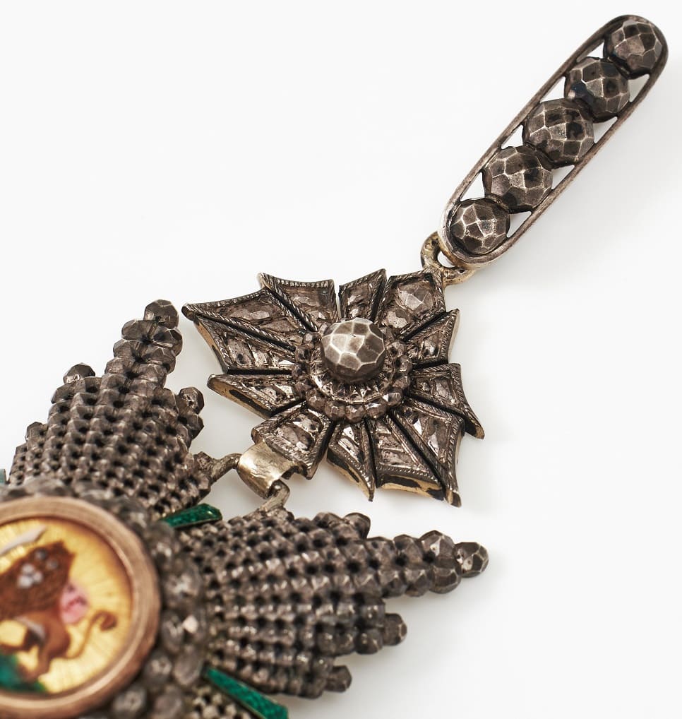Order  of  Lion and Sun breast star made by Russian workshop G.L.jpg