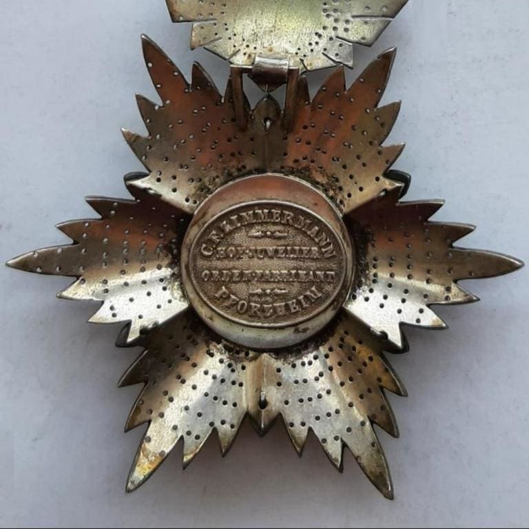 Order  of Lion  and Sun manufactured by C.F. Zimmermann, Pforzheim.jpg