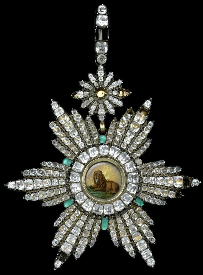 Order of Lion and Sun of General Director of the Anatolian Railway Company Franz Johannes Günther.jpg