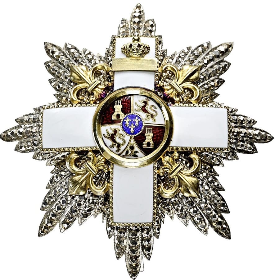 Order of Military Merit breast star made by Halley, Paris.jpg
