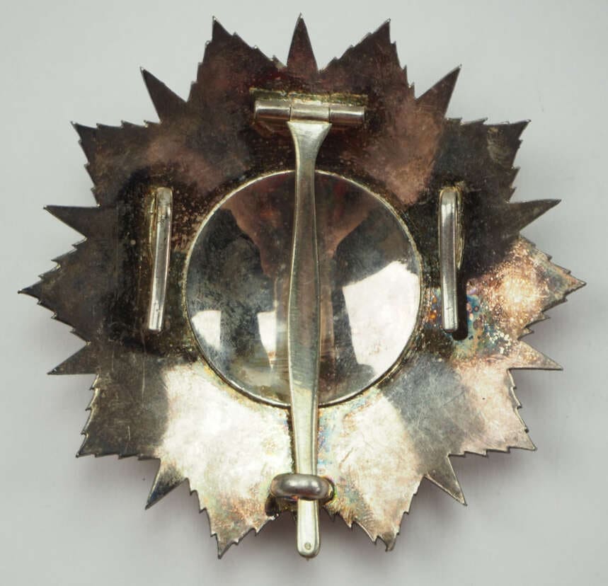 Order of Nichan Iftikhar breast star  made by Arthus Bertrand, Paris Sidi Achmed II 1929-1942.jpg