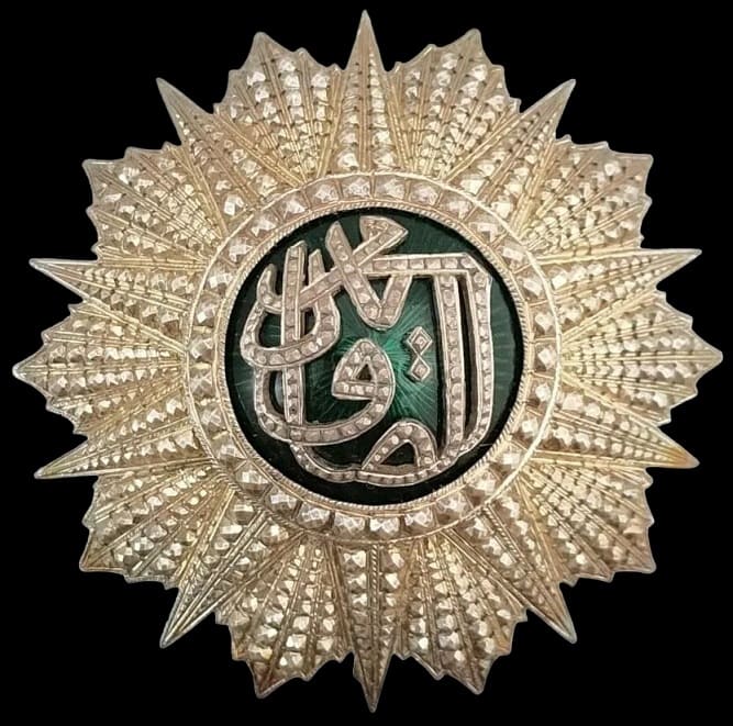 Order  of Nishan-Iftikar breast star made by Halley.jpg