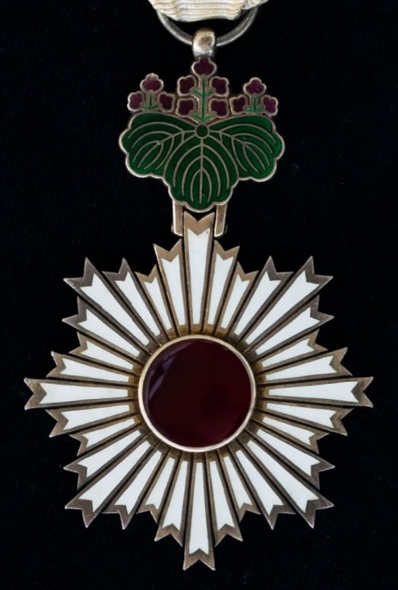 Orders of Rising Sun from the Collection of Iolani Palace Medals of Asia