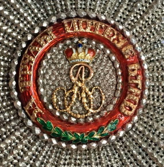 Order of S.Alexander Nevsky of  divisional general Louis Tirlet.jpg