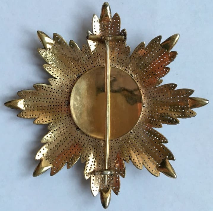 Order of S.Alexander  Nevsky of divisional general Louis Tirlet.jpg