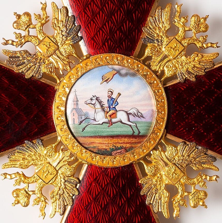 Order  of Saint Alexander Nevsky made by Halley.jpg