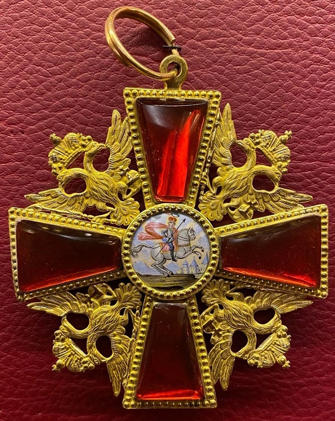 Order of Saint  Alexander Nevsky  of Armand-Augustin-Louis de Caulaincourt.jpg
