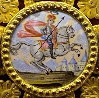Order of Saint  Alexander Nevsky  of  Armand-Augustin-Louis de Caulaincourt.jpg