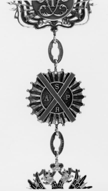 Order of Saint Andrew awarded in 1867 to  Prince August Duke of Dalarna.jpg