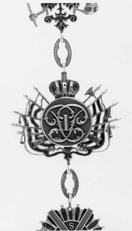 Order of Saint Andrew awarded in 1867 to Prince  August Duke of Dalarna.jpg