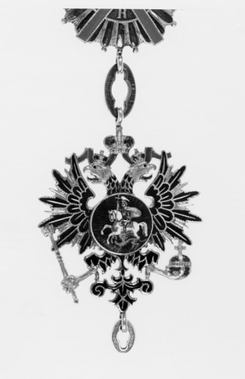 Order  of Saint Andrew awarded in 1867 to Prince August Duke of Dalarna.jpg