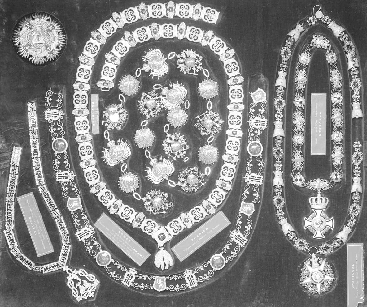 Order of Saint Andrew awarded in  1881 to Gustaf V.jpeg