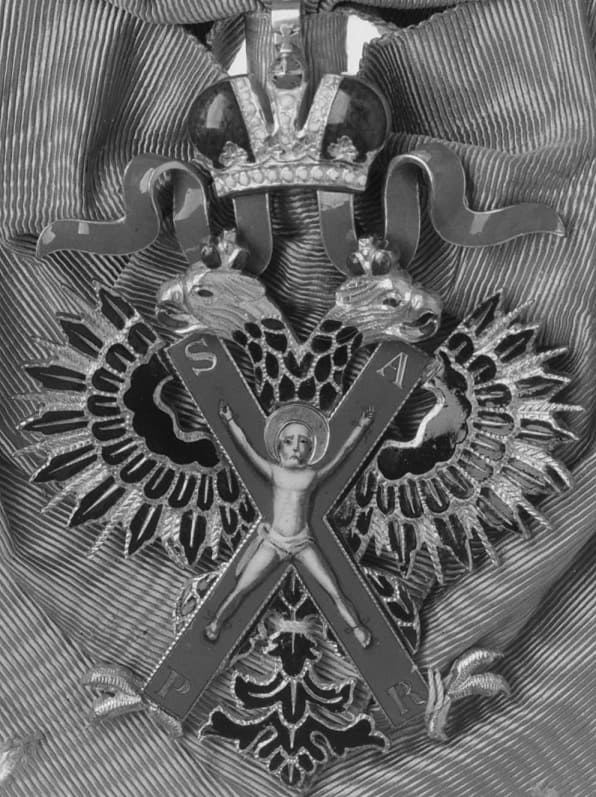 Order of Saint Andrew awarded in 1881 to Gustaf V.jpg