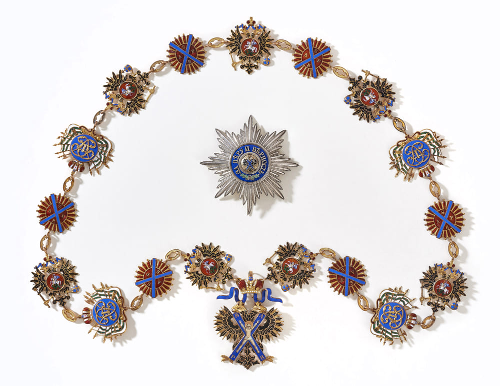 Order of Saint Andrew from the collection of Coburg Fortress.jpg