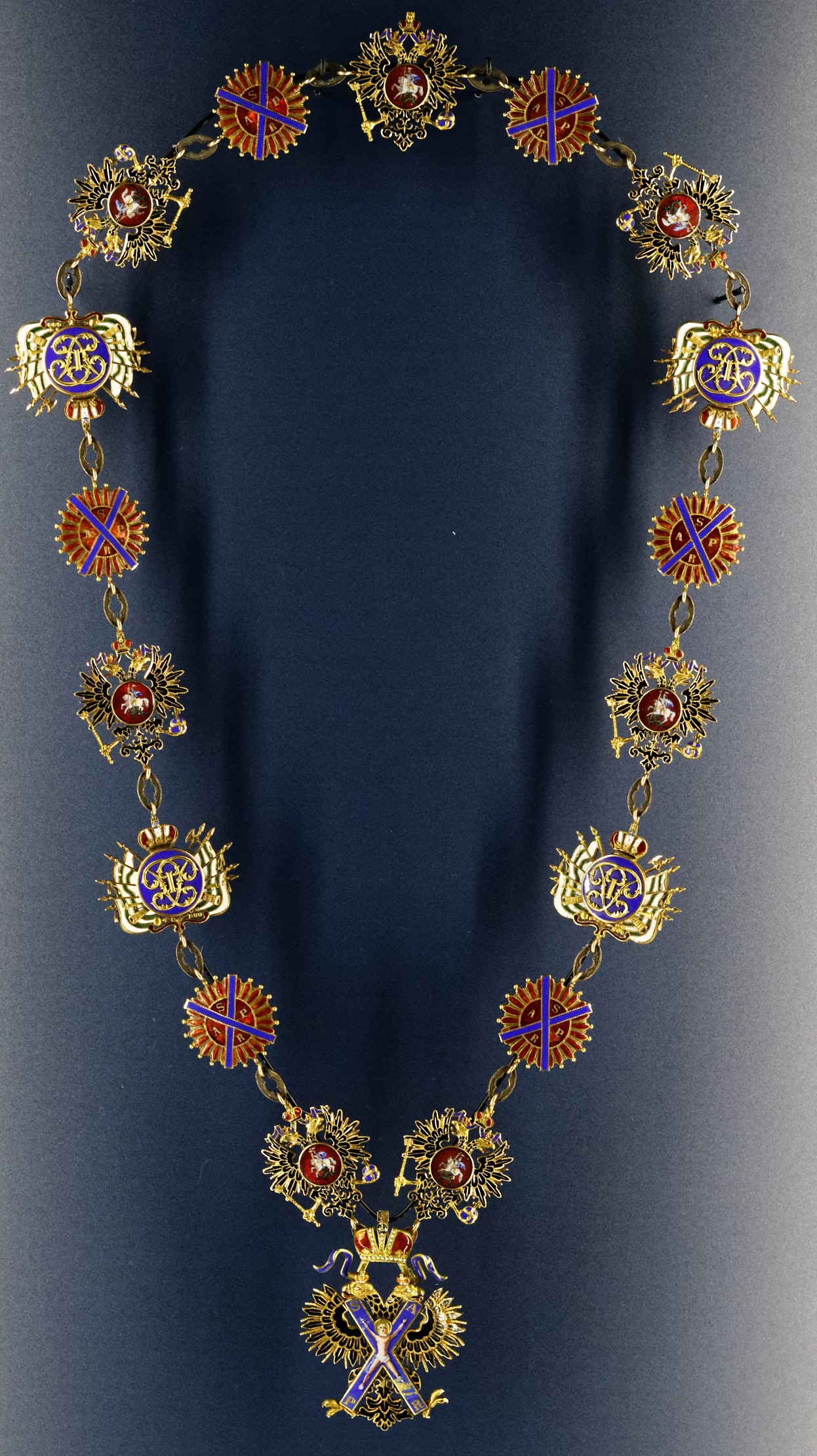 Order of Saint Andrew the First Called of Grand Duke Nikolai Konstantinovich of Russia.jpg