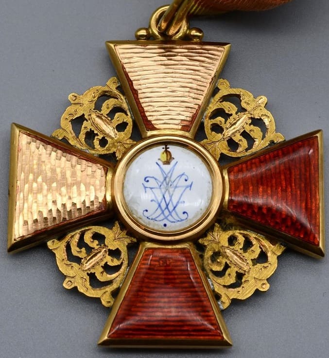 Order of Saint  Anna 1st class made by Immanuel Pannasch.jpg