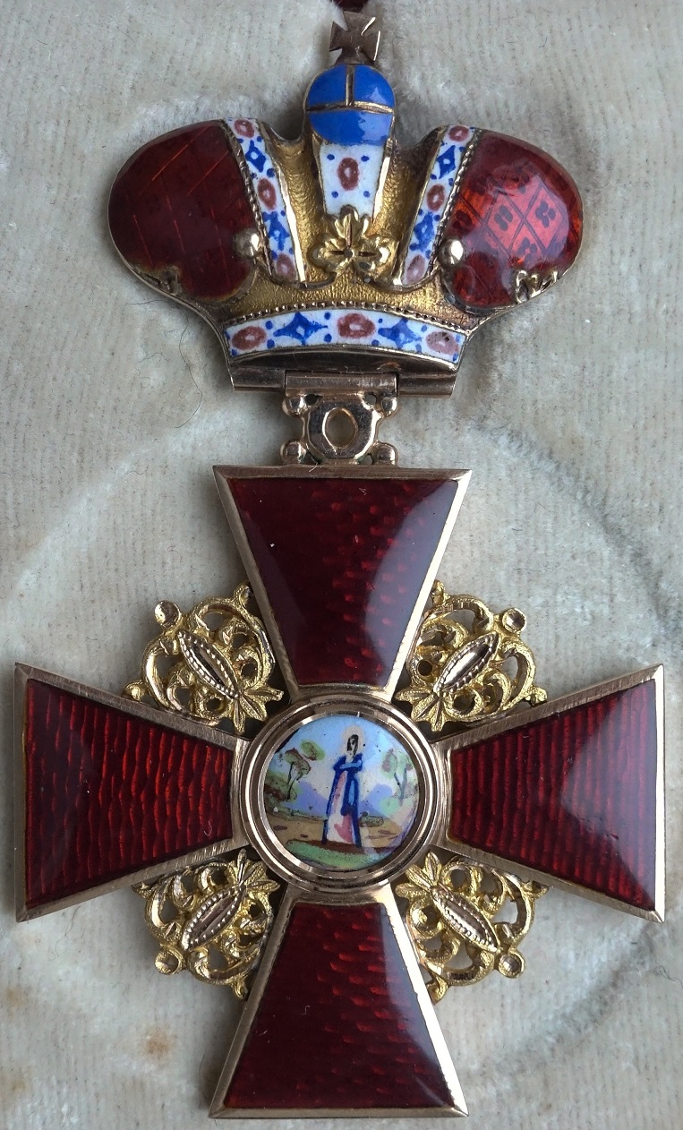 Order of Saint Anna 2nd class with Imperial Crown made by made by Julius Keibel.jpg