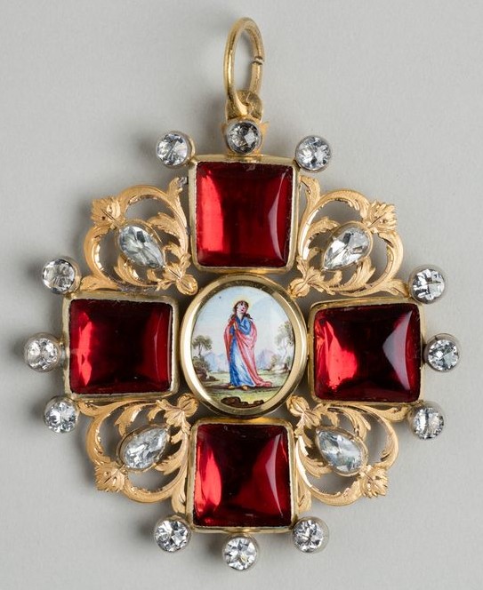 Order of Saint Anna awarded in 1807 to Charles Maurice de Talleyrand-Périgord.jpg