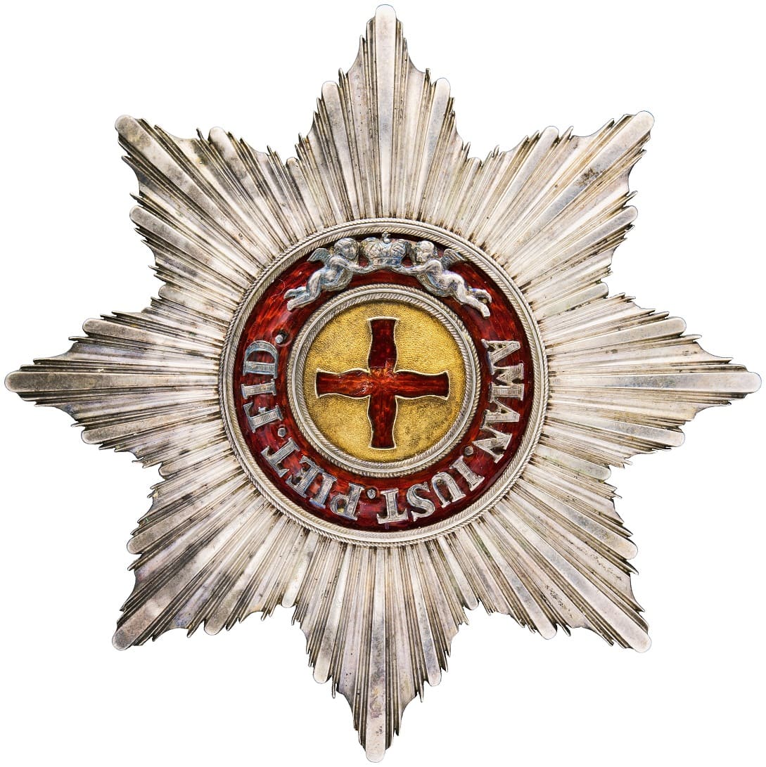 Order of Saint  Anna breast star  made by Karl Shubert KS workshop.jpg