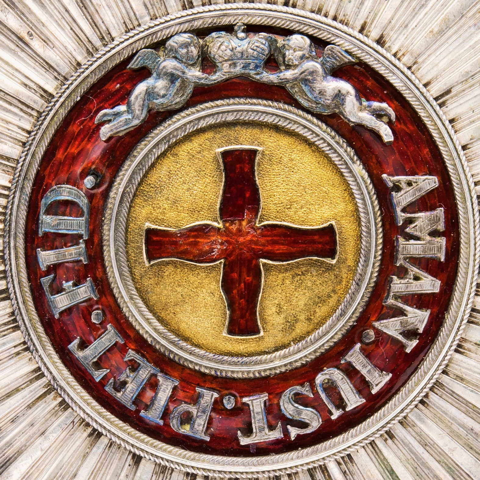 Order of Saint Anna breast star  made by Karl Shubert KS  workshop.jpg